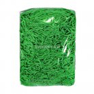 เชือกร่มดิ้นเงิน แพ็ค ขนาด 2.5 mm  บรรจุ 500 กรัม สีเขียวใบไม้