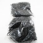 คอหมาพลาสติก หมุนได้ ขนาด 3/4 นิ้ว (6 หุน) บรรจุ 600 อัน สีดำ
