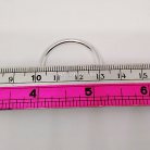 ห่วงอลูมิเนียมกลม ขนาด 26.2 mm #7  บรรจุ 1 อัน สีเงิน รูป 2