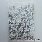 หัวซิปฟันไนลอน พลาสติก ขนาดเบอร์ 5  บรรจุ 100 อัน สีขาว