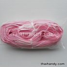 รางผ้าซิปเฉพาะรางซิป ฟันไนลอน ขนาดเบอร์ 5  บรรจุ 200 หลา สีชมพู
