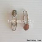 หัวซิปฟันไนลอน โรม่า ขนาดเบอร์ 5  บรรจุ 100 อัน สีนิเกิ้ล รูป 2