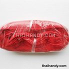 รางผ้าซิปเฉพาะรางซิป ฟันไนลอน ขนาดเบอร์ 5  บรรจุ 100 หลา สีแดง