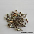 ขารองกระเป๋า ถ้วย ขนาด 12 mm  บรรจุ 100 อัน สีนิเกิ้ล รูป 2