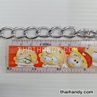 โซ่ อลูมิเนียม ขนาด 15 mmหนา บรรจุ 1 เมตร สีเงิน รูป 2