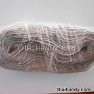 รางผ้าซิปเฉพาะรางซิป ฟันไนลอน ขนาดเบอร์ 5  บรรจุ 100 หลา สีเทาอ่อน