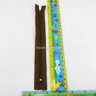 รางผ้าซิปสำเร็จรูป ฟันไนลอน ขนาดเบอร์ 3 ยาว 8 นิ้ว บรรจุ 12 ชุด สีน้ำตาล Y009 รูป 3