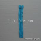 รางผ้าซิปสำเร็จรูป ฟันไนลอน ขนาดเบอร์ 3 ยาว 8 นิ้ว บรรจุ 12 ชุด สีฟ้า Y833 รูป 2