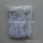 รางผ้าซิปสำเร็จรูป ฟันไนลอน ขนาดเบอร์ 3 ยาว 8 นิ้ว บรรจุ 10 โหล สีขาว Y501