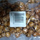 ลูกปัดไม้ ลายเสือดาว#13  ขนาด 17 mm  บรรจุ 200 อัน สีไม้ รูป 2