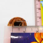 ลูกปัดไม้ ลายเสือดาว#13  ขนาด 17 mm  บรรจุ 200 อัน สีไม้ รูป 3