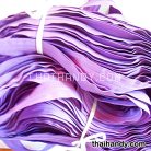 รางผ้าซิปเฉพาะรางซิป ฟันไนลอน ขนาดเบอร์ 5  บรรจุ 200 หลา สีม่วงเข้ม