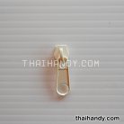 หัวซิปฟันไนลอน ป้าย ขนาดเบอร์ 5  บรรจุ 20 อัน สีครีม รูป 2