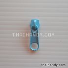 หัวซิปฟันไนลอน ป้าย ขนาดเบอร์ 5  บรรจุ 20 อัน สีฟ้า รูป 2