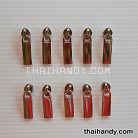 หัวซิปฟันไนลอน แท่ง ขนาดเบอร์ 5  บรรจุ 20 อัน สีนิเกิ้ล