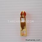 หัวซิปฟันไนลอน ช่องเหลี่ยม ขนาดเบอร์ 5  บรรจุ 100 อัน สีทอง รูป 2