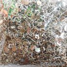 หัวซิปฟันไนลอน ป้ายโปร่ง ขนาดเบอร์ 5  บรรจุ 100 อัน สีนิเกิ้ล