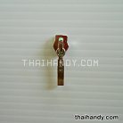 หัวซิปฟันไนลอน เนคไท ขนาดเบอร์ 5  บรรจุ 20 อัน สีนิเกิ้ล รูป 2