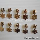 หัวซิปฟันไนลอน ใบไม้ ขนาดเบอร์ 5  บรรจุ 20 อัน สีนิเกิ้ล