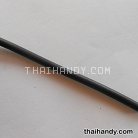 สายยางทำหูกระเป๋า PVC  ขนาด 8 มิล บรรจุ 1 กิโลกรัม สีดำ รูป 2