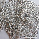 โซ่อลูมิเนียม ลาย ขนาด 10 mm  บรรจุ 10 เมตร สีเงิน