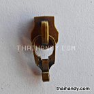 หัวซิปฟันเหล็ก หัวตะขอ ขนาดเบอร์ 5  บรรจุ 100 อัน สีทองรมดำ รูป 3