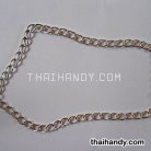 โซ่ เหล็ก ขนาด 10 mmบาง บรรจุ 20 เมตร สีเงิน รูป 2