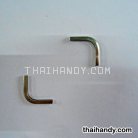 มุมกระเป๋า โลหะ ขนาด 2 cm (#2) บรรจุ 40 อัน สีนิเกิ้ล รูป 2