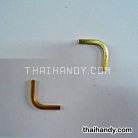 มุมกระเป๋า โลหะ ขนาด 2 cm (#2) บรรจุ 40 อัน สีทอง รูป 2