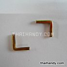 มุมกระเป๋า โลหะ ขนาด 1.5 cm (#1) บรรจุ 40 อัน สีทอง รูป 2