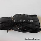 รางผ้าซิปเฉพาะรางซิป ฟันไนลอน ขนาดเบอร์ 3  บรรจุ 100 หลา สีดำ