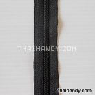 รางผ้าซิปเฉพาะรางซิป ฟันไนลอน ขนาดเบอร์ 3  บรรจุ 100 หลา สีดำ รูป 2