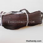 รางผ้าซิปเฉพาะรางซิป ฟันไนลอน ขนาดเบอร์ 3  บรรจุ 100 หลา สีน้ำตาลเข้ม