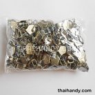 หัวซิปฟันไนลอน เปลือย ขนาดเบอร์ 5  บรรจุ 100 อัน สีทองรมดำ