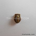 หัวซิปฟันไนลอน เปลือย ขนาดเบอร์ 5  บรรจุ 100 อัน สีทองรมดำ รูป 3