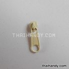 หัวซิปฟันไนลอน ป้าย ขนาดเบอร์ 3  บรรจุ 10 อัน สีครีม รูป 2