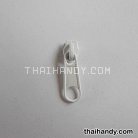 หัวซิปฟันไนลอน ป้าย ขนาดเบอร์ 3  บรรจุ 100 อัน สีขาว รูป 3