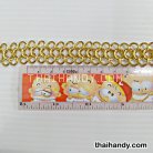 โซ่ เหล็ก ขนาดหนา บรรจุ 1 เมตร สีทอง รูป 2