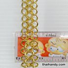 โซ่ เหล็ก ขนาดหนา บรรจุ 1 เมตร สีทอง รูป 3