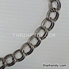 โซ่ เหล็ก ขนาด 15 mm  บรรจุ 1 เมตร สีเงิน รูป 2