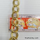 โซ่ เหล็ก ขนาด 15 mm  บรรจุ 1 เมตร สีทอง รูป 3