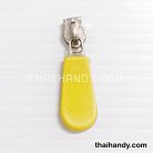 หัวซิปฟันไนลอน พลาสติก ขนาดเบอร์ 5  บรรจุ 10 อัน สีเหลือง รูป 2