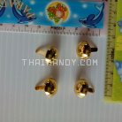 ขารองกระเป๋า กลม ขนาด 15 mm  บรรจุ 300 อัน สีทอง รูป 3