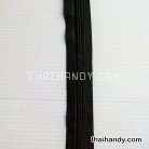 รางผ้าซิปเฉพาะรางซิป ฟันไนลอน ขนาดเบอร์ 5  บรรจุ 1 เมตร สีขี้ม้า