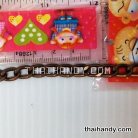 โซ่ อลูมิเนียม ขนาด 8 mm  บรรจุ 10 เมตร สีทองรมดำ รูป 3