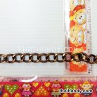 โซ่ อลูมิเนียม ขนาด 10 mmหนา บรรจุ 10 เมตร สีทองรมดำ รูป 3