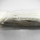 รางผ้าซิปเฉพาะรางซิป ฟันไนลอน ขนาดเบอร์ 3  บรรจุ 100 หลา สีครีม