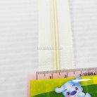 รางผ้าซิปเฉพาะรางซิป ฟันไนลอน ขนาดเบอร์ 3  บรรจุ 100 หลา สีครีม รูป 2