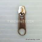 หัวซิปฟันไนลอน ป้าย ขนาดเบอร์ 3  บรรจุ 10 อัน สีนิเกิ้ล รูป 3