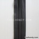 รางผ้าซิปเฉพาะรางซิป ฟันไนลอน ขนาดเบอร์ 5  บรรจุ 1 เมตร สีดำ